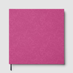 Livre D'or Surface rose texturée avec motif tourbillonnant
