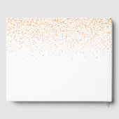 Livre D'or Sweer 16 confettis d'or blanc (Verso)