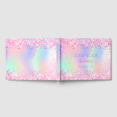 Livre D'or Sweet 16 holographique rose (Complet)