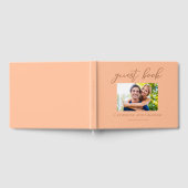 Livre D'or Sweet Peach Couple Photo Mariage d'été (Complet)