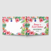 Livre D'or Sweet sixteen hawaïen tropical (Complet)