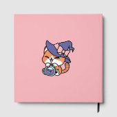Livre D'or Tabby Witch Brew – Cute Halloween Cat Design (Verso)