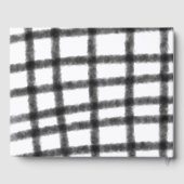 Livre D'or tableau de contrôle noir jaune ajouter nom date an (Verso)