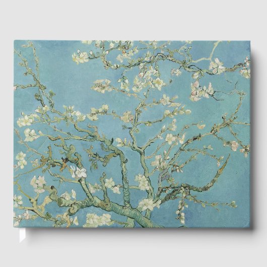 Livre D'or Tableau des fleurs d'amandes de Van Gogh (Recto)