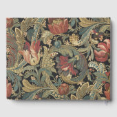 Livre D'or Tapisserie florale riche Brocade Damask (Verso)