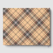 Livre D'or Tartan beige et Brown (Verso)