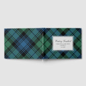 Livre D'or Tartan Clan Campbell Plaid Blue Green Check person (Complet)