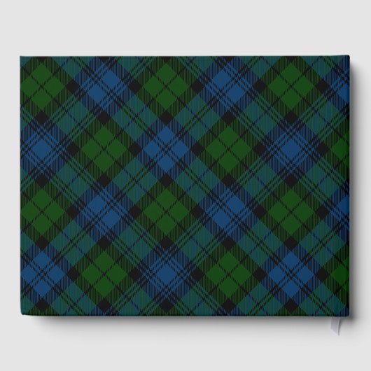 Livre D'or Tartan Clan Campbell Plaid Militaire (Verso)