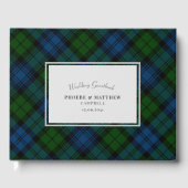 Livre D'or Tartan Clan Campbell Plaid Militaire (Recto)