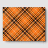 Livre D'or Tartan orange d'Halloween (Verso)