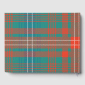Livre D'or Tartan Rustic Wilson Plaid Mariage (Verso)