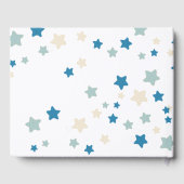 Livre D'or Teddy Bear Love Baby Boy Douche | (Verso)