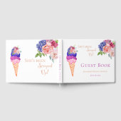 Livre D'or Tendance Elle a ramassé une crème glacée à la fête (Complet)