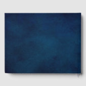 Livre D'or Terracotta Marine Bleu Vert Mariage géométrique (Verso)