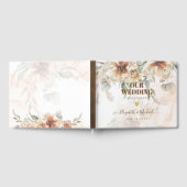 Livre D'or Terracotta Pampas Grass BOHO Mariage (Complet)