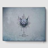 Livre D'or Tête de loup mystique. (Verso)