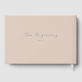 Livre D'or The Refined Catholic Wedding Guest Book (Verso)