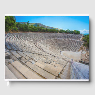 Livre D'or théâtre antique en Epidaure, Argolida, Grèce