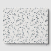 Livre D'or Théière Florale Roses Joyeuses Mignonnes Réception (Verso)