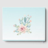 Livre D'or Thème Cactus Tout Usage (Verso)