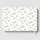 Livre D'or Thème Forêt Verte (Verso)