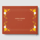 Livre D'or Thème Mariage classique (Verso)
