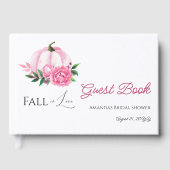 Livre D'or Tomber Amoureux Rose Gélatineuse Citrouille Salle (Recto)