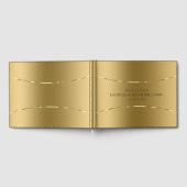 Livre D'or Tons or arrière - plan brillant or accents (Complet)