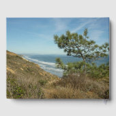 Livre D'or Torrey Pine and California Coastline Landscape (Verso)