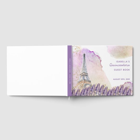 Livre D'or Tour Eiffel Quinceanera (Complet)