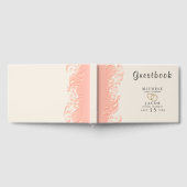 Livre D'or Tourbillon Floral de Pêche Élégant (Complet)