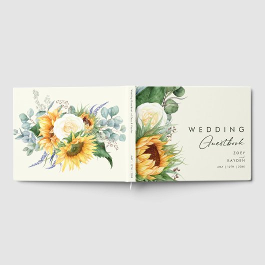 Livre D'or Tournée de pays audacieux | Mariage jaune clair (Complet)