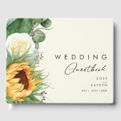 Livre D'or Tournée de pays audacieux | Mariage jaune clair (Recto)