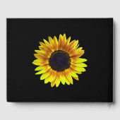 Livre D'or Tournesol jaune vif - (Verso)