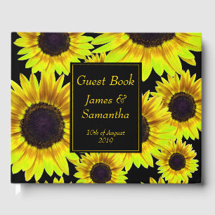 Livre D'or Tournesol jaune vif -