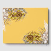 Livre D'or Tournesols rustiques à la moutarde (Verso)