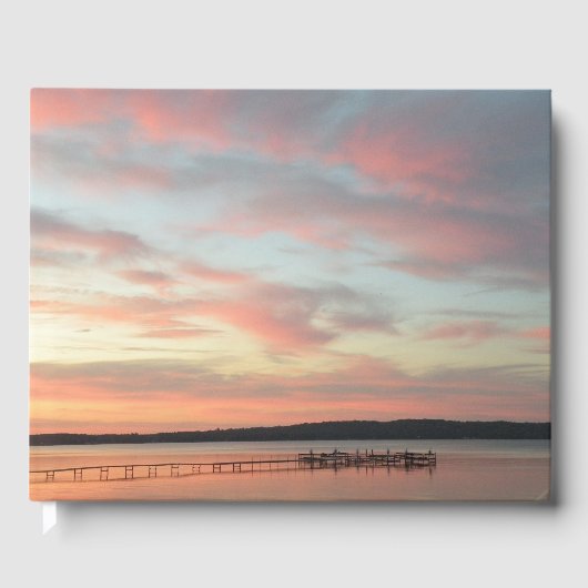 Livre D'or Tranquillité du coucher de soleil (Recto)