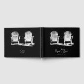 Livre D'or Transats Mariage Noir Et Blanc (Complet)