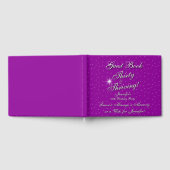 Livre D'or Trente et prospère rose pourpre 30e anniversaire (Complet)