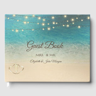 Livre D'or Tropical Beach Hearts Mariage