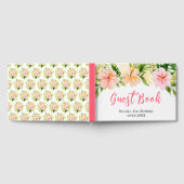 Livre D'or Tropical Jungle with Foliage Birthday (Complet)