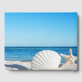 Livre D'or Tropical Wedding Ocean Beach (Verso)