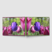 Livre D'or Tulipe pourpre simple (Complet)