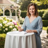 Livre D'or Tulipes en bleu Delft