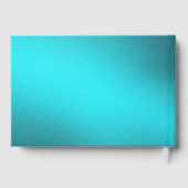 Livre D'or Turquoise Blue Aqua Turquoise Seashell Beach Maria (Verso)