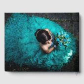 Livre D'or Turquoise & Gold Arabian Quinceañera (Verso)