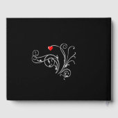 Livre D'or Tuxedo Suit & Bride Mariage Silhouette (Verso)