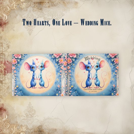 Livre D'or Two Hearts, One Love – Wedding Mice.