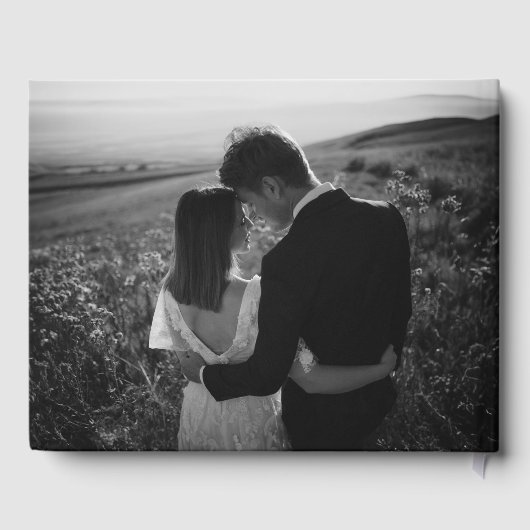 Livre D'or Typographie moderne M. & Mme Mariage (Verso)