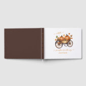 Livre D'or Un Baby shower D'Automne Un Peu Citrouille Neutre  (Complet)